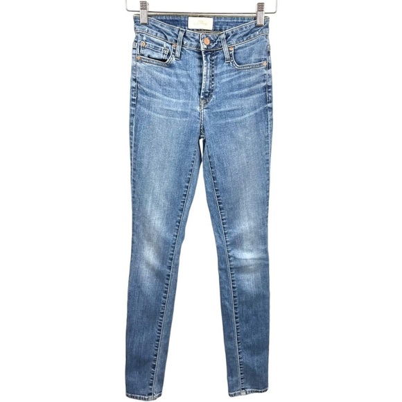The Casting by Aritzia High Rise Skinny Medium Wash Jeans Size 24 - Picture 2 of 6